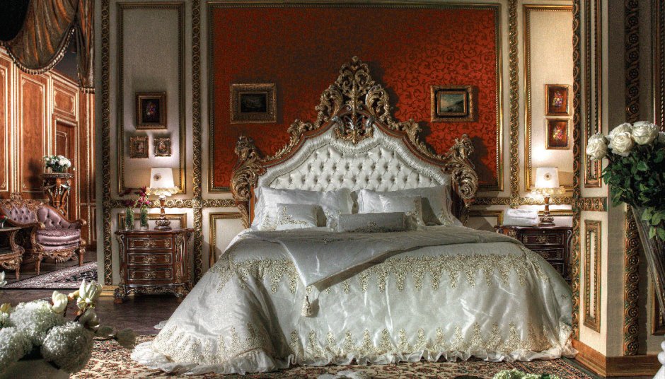 Asnaghi Interiors спальня Chartreuse