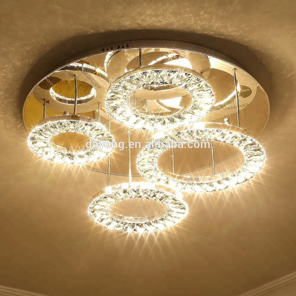 Люстра Gold Ring horizontal Pendant