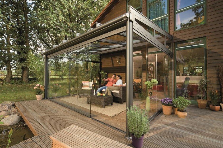 Безрамное остекление Patio