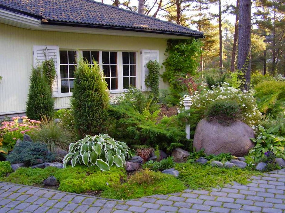 Скандинавский ландшафтный стиль