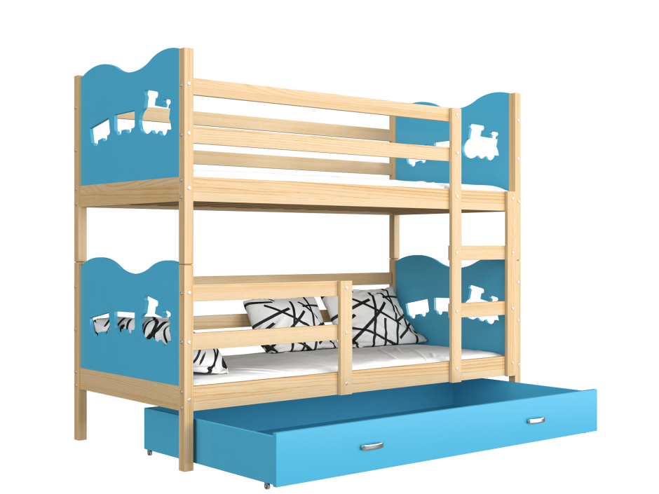 Трехместная кровать для детей