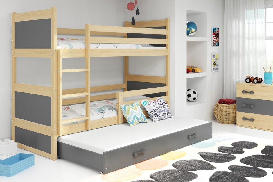 White Triple Bunk Bed uk