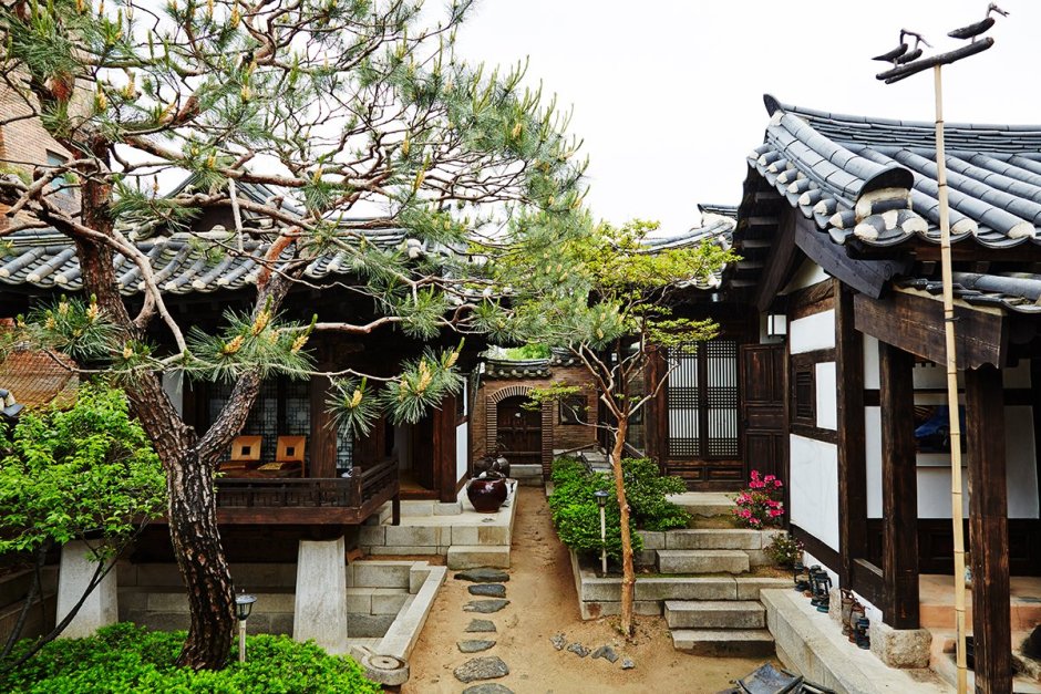 Корейский дом Ханок чогачип
