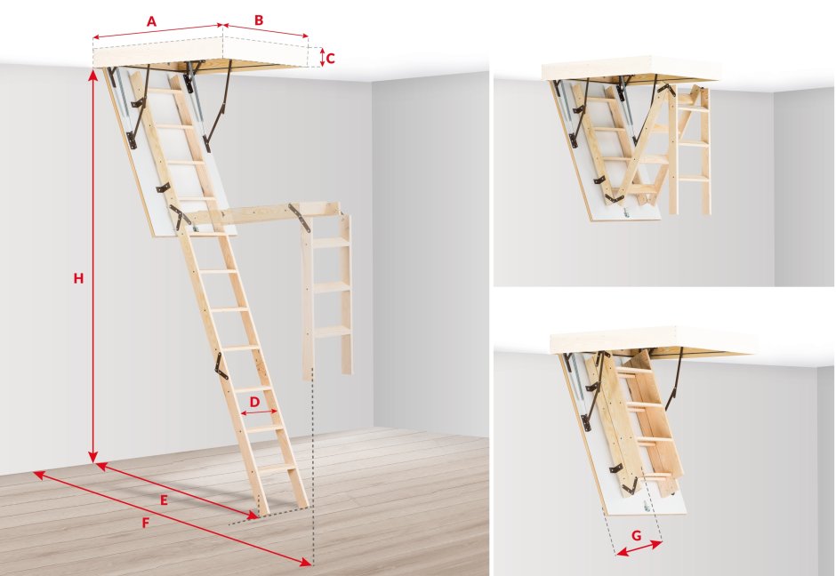 Лестница-люк Loft Ladder