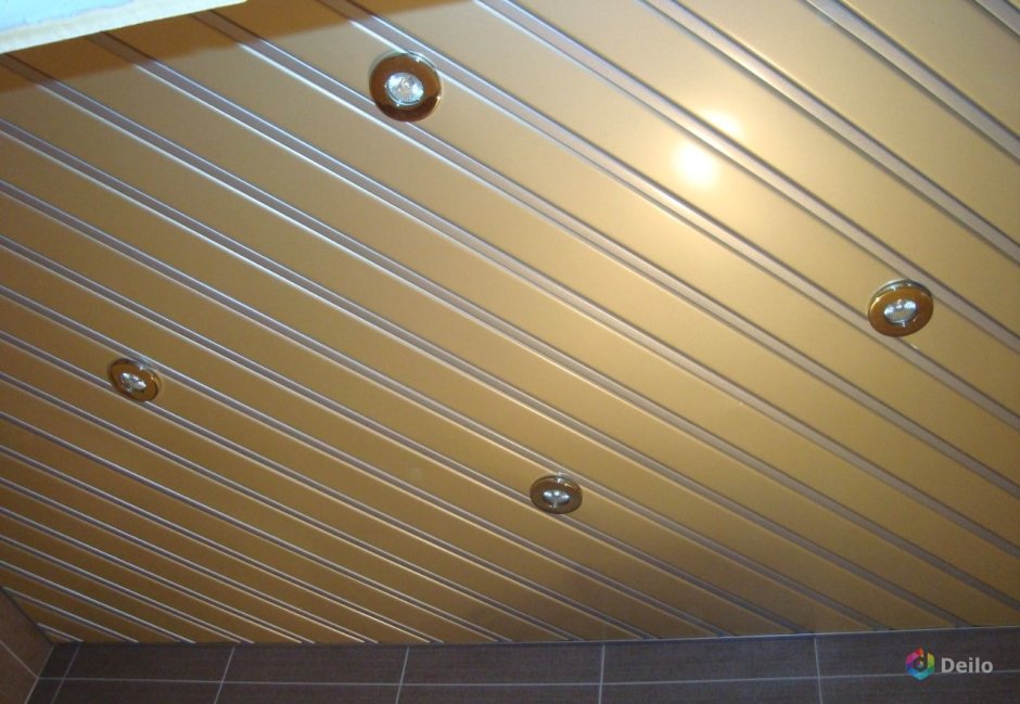 "Реечный алюминиевый потолок " Omega а150