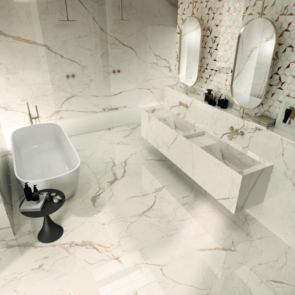 Керамогранит Atlas Concorde Marvel Shine Calacatta delicato