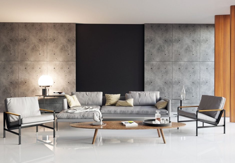 Панели Loft beton