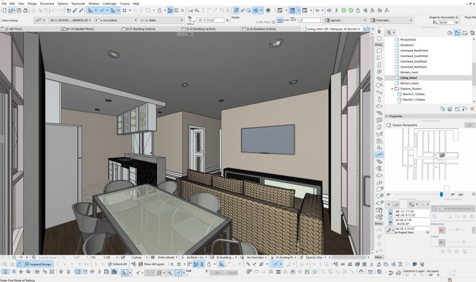 2d модель холодильник ARCHICAD