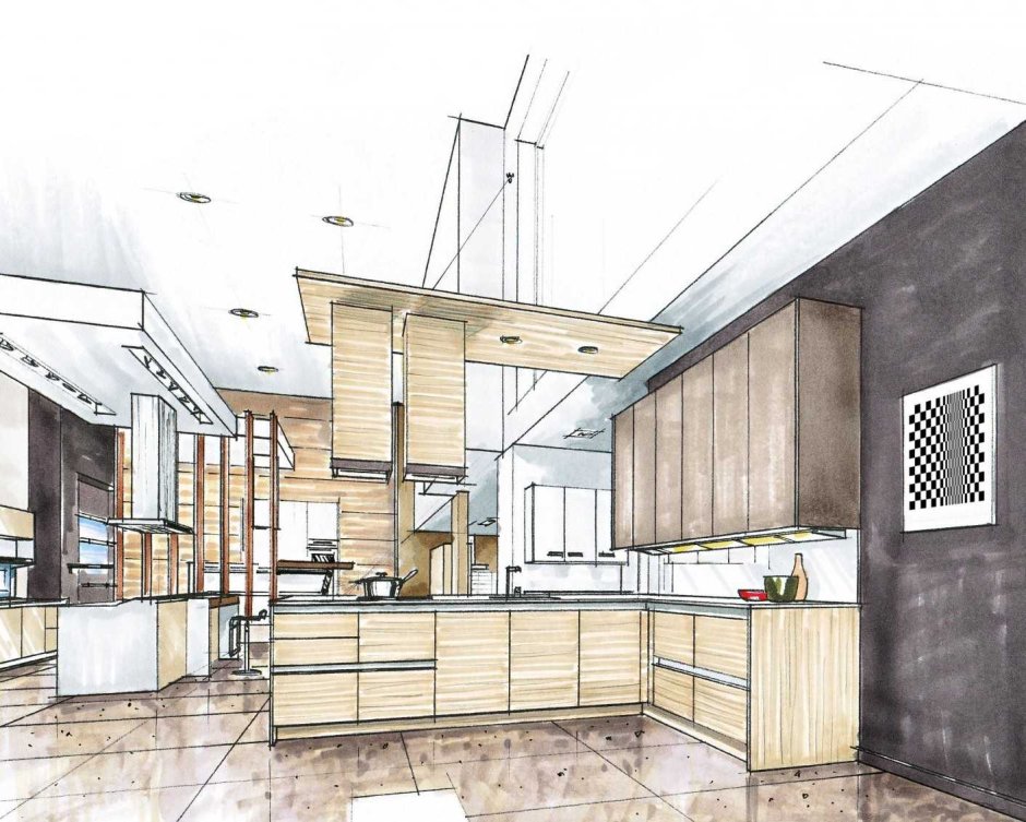 План интерьера