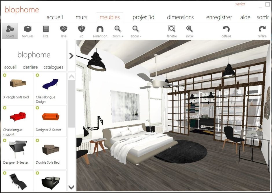 Эскиз помещения