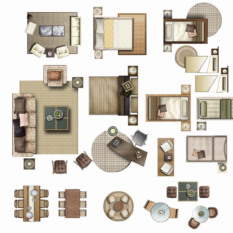 Интерьер в минималистическом стиле эскиз