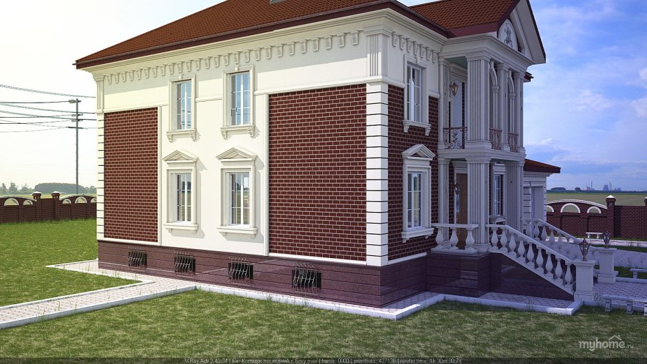 Классический декор фасада