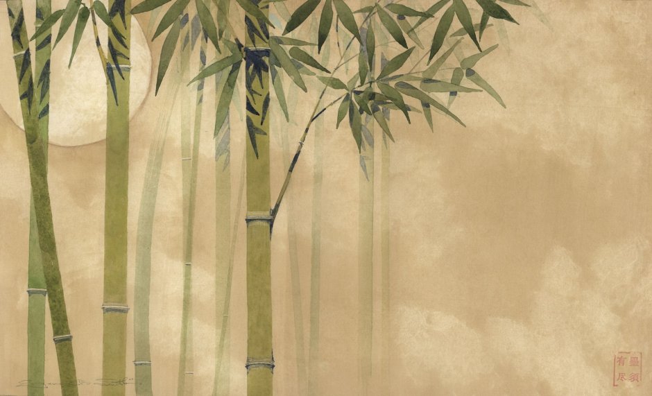 Бамбук в интерьере