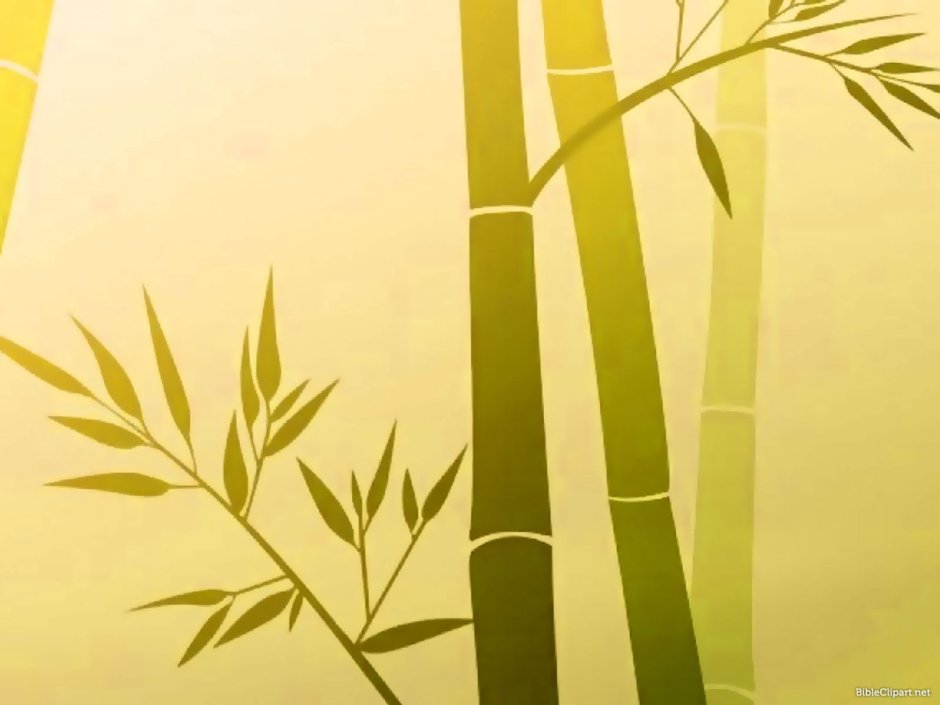 Фреска бамбук