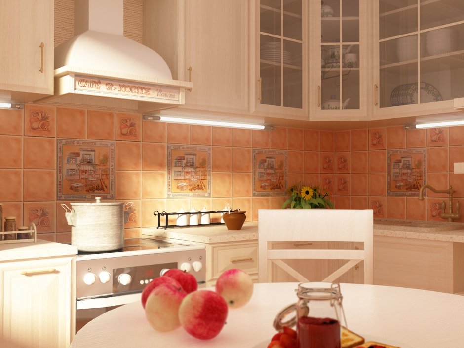 Розовая ванная