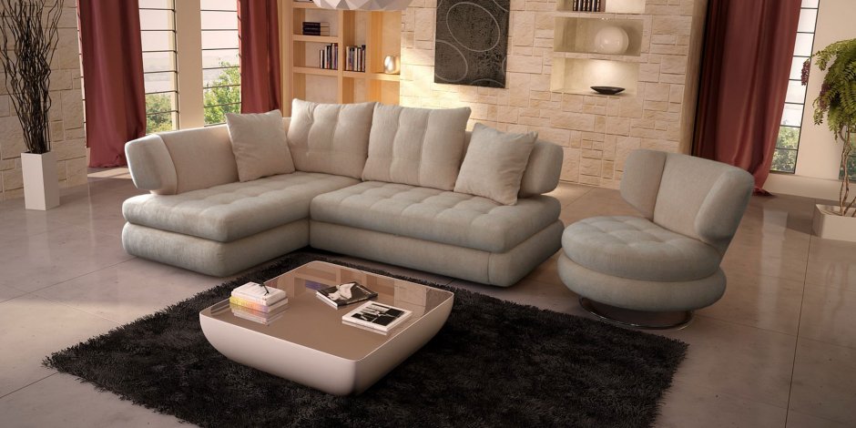 Модульный диван каньон. Canyon Sectional Corner Group