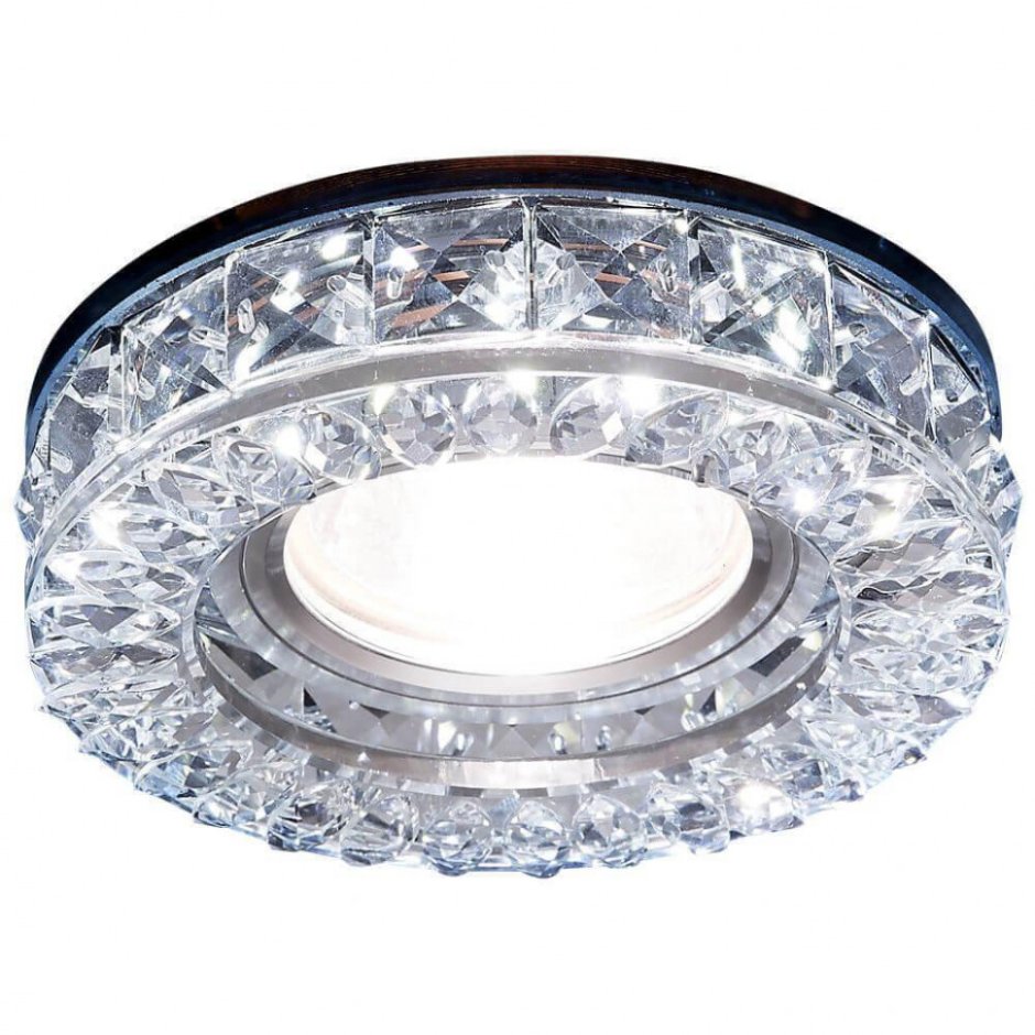 Встраиваемый светильник Ambrella Light s241 Ch, хром/прозрачный