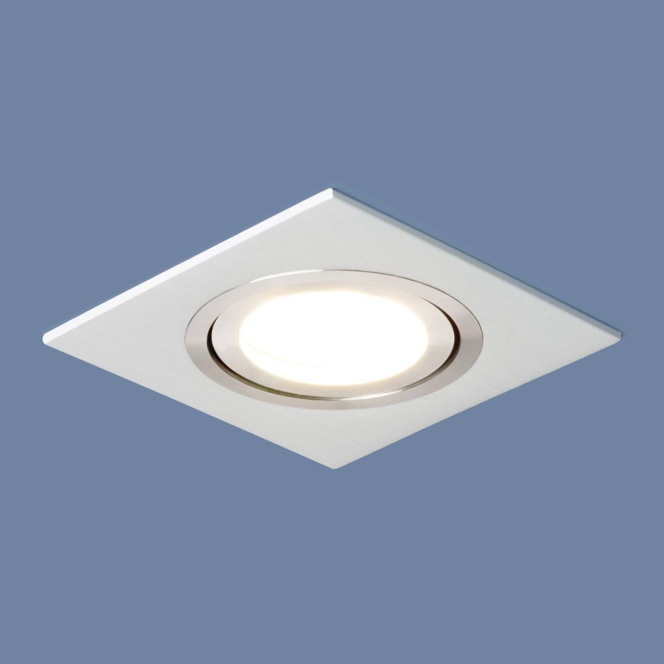 Встраиваемый светильник Elektrostandard 1051/1 WH белый 4690389083679
