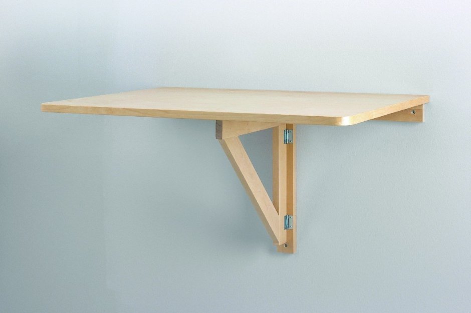 Норберг стол откидной стенного крепежа, белый, 74x60 см 2 999 ₽