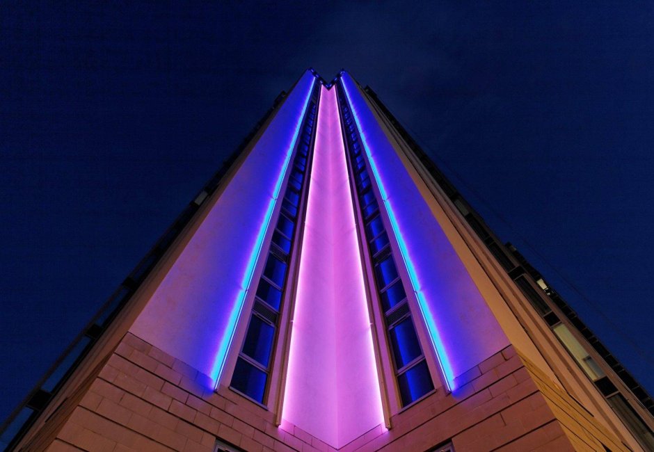 Светодиодная подсветка зданий