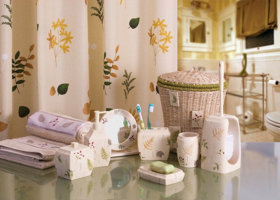 Мелочи для ванной комнаты