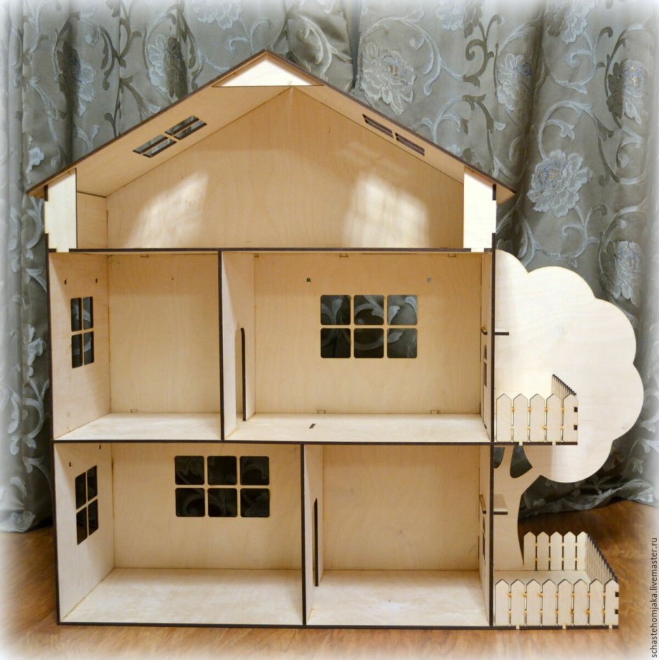 Кукольный дом из фанеры