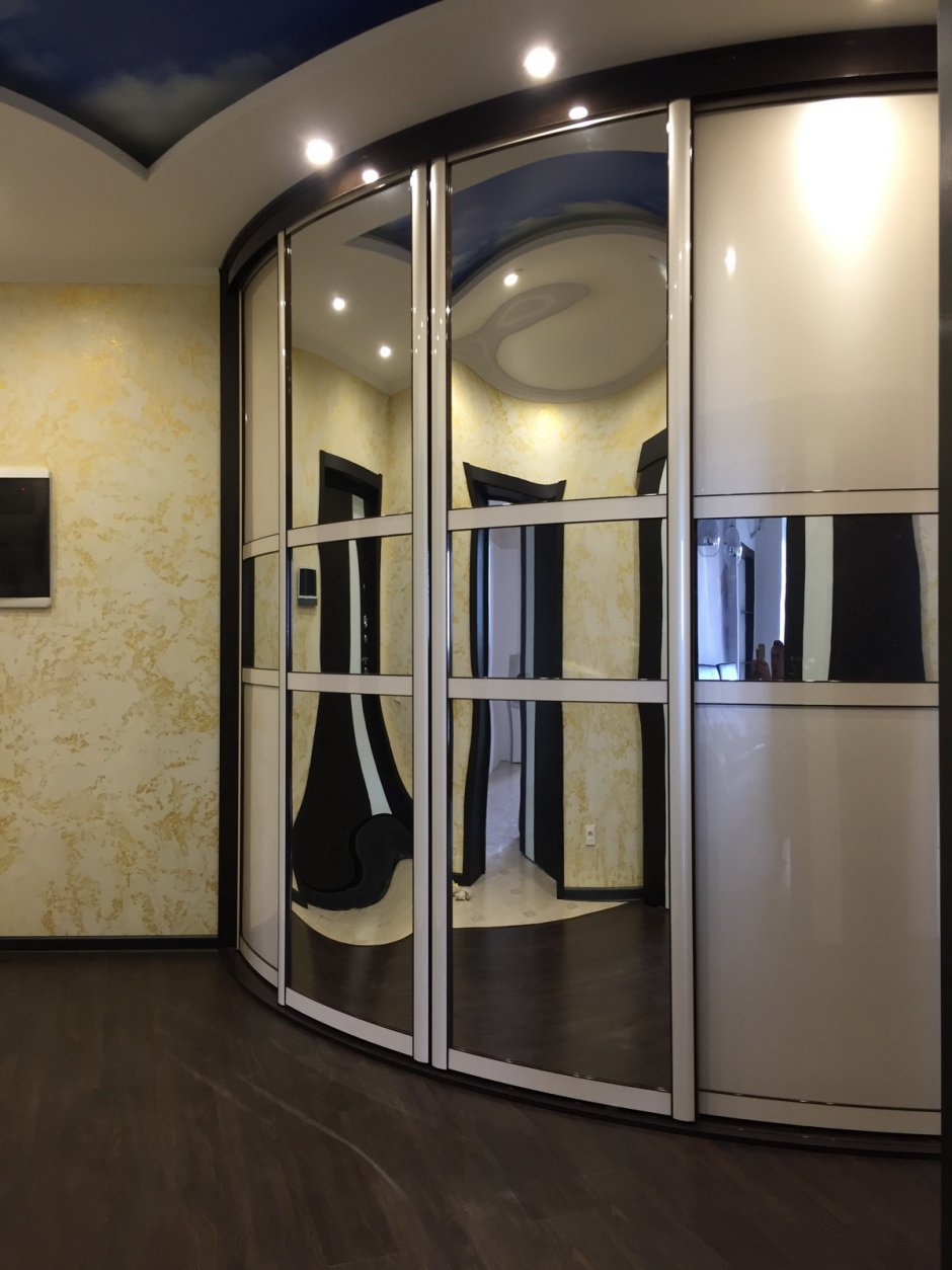 Шкаф-купе радиусный Терция 34