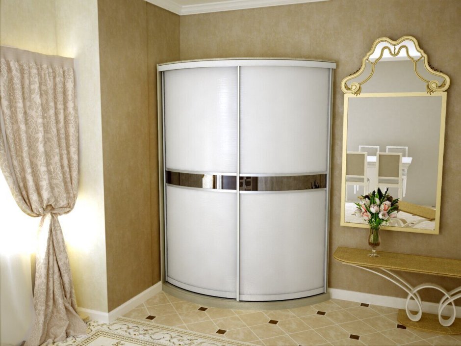 Радиусные шкафы купе Нижний