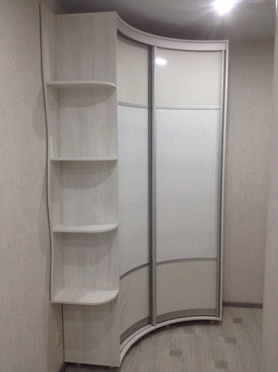 Угловой радиусный шкаф 900x900