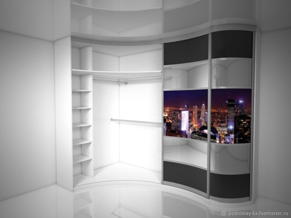 Радиусный шкаф 1200x1200