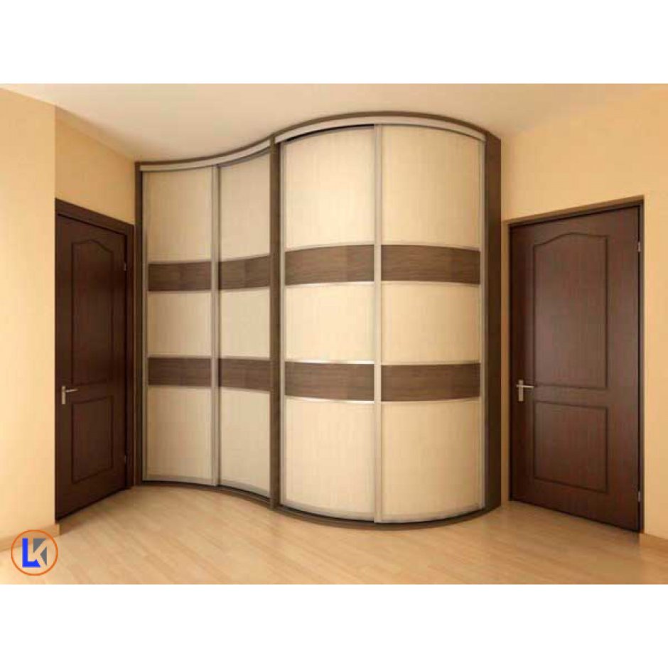 Шкаф-купе радиусный комфорт радиусный 1.8