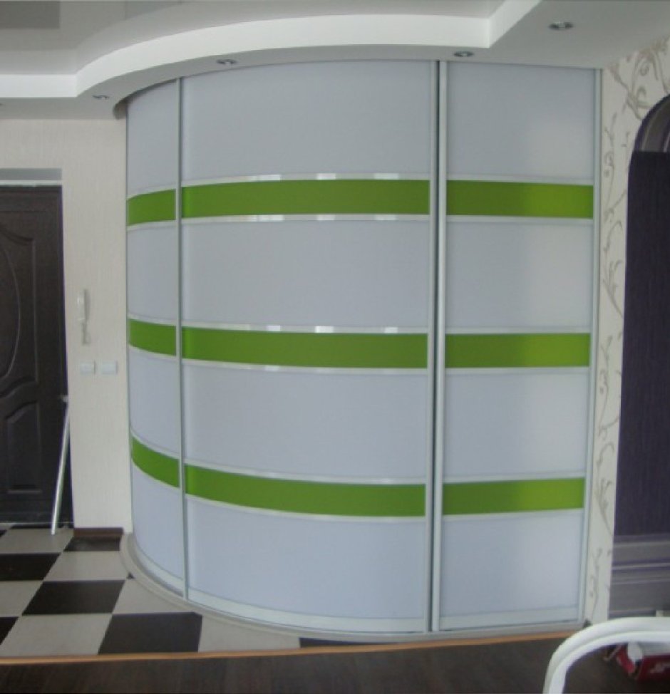 Радиусный шкаф купе 1200 1200