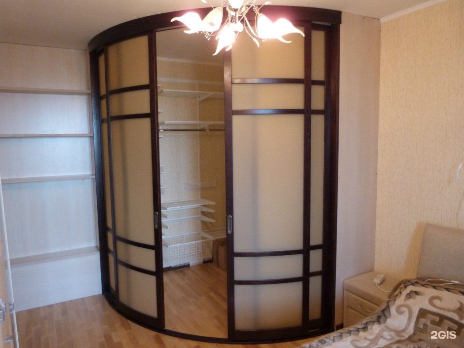 Пензенская мебельная фабрика радиусный шкаф