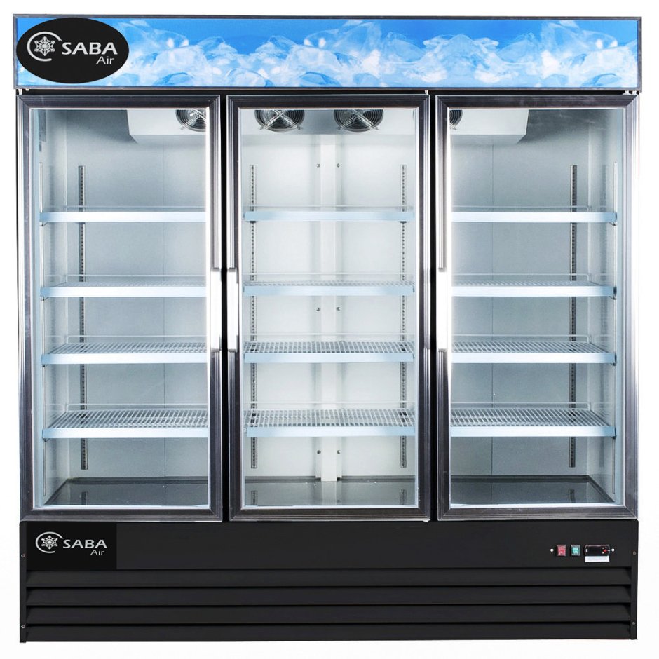 Витринный холодильник HS 390sn