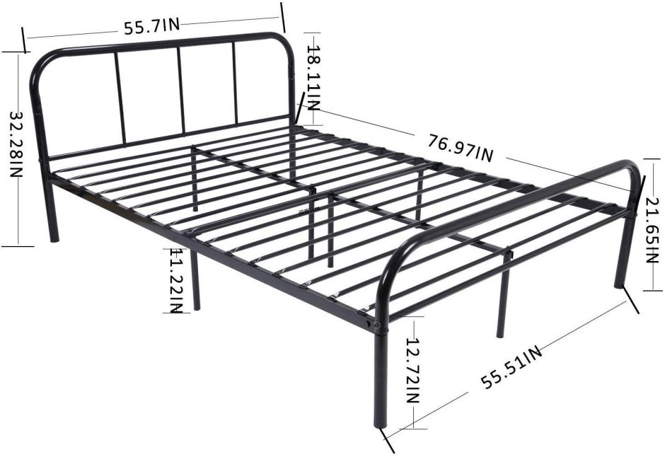 Double Bed размер