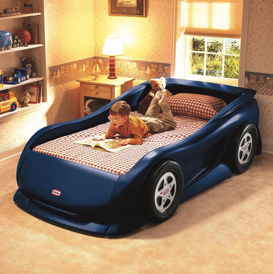 Кровать машина для мальчика Ламборджини