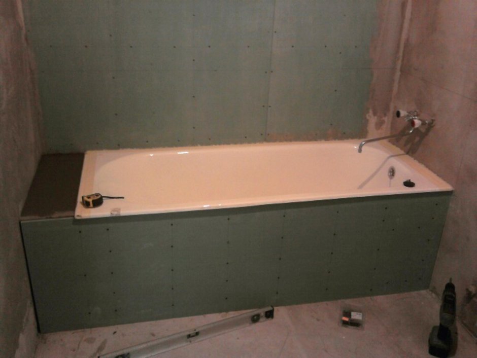 Гипсокартон в ванной
