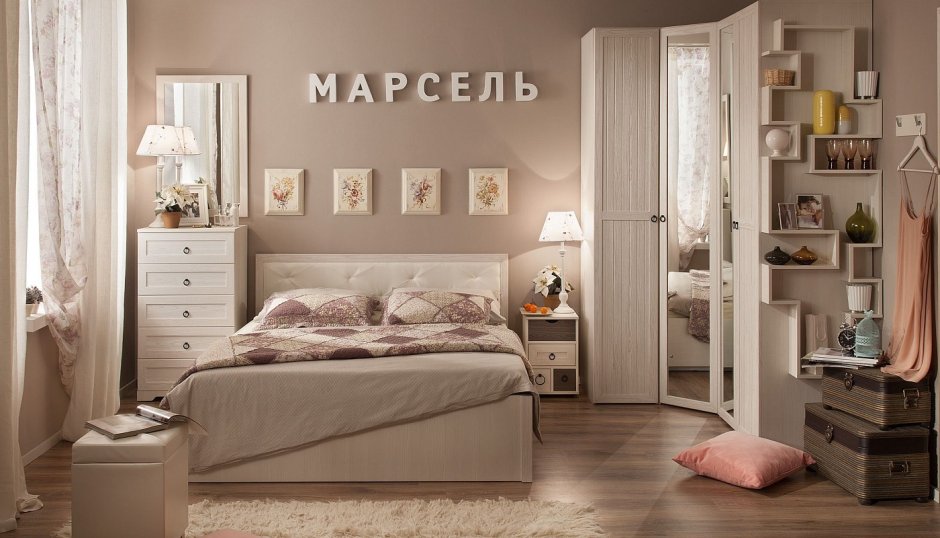 Спальня Марсель Глазовская мебельная