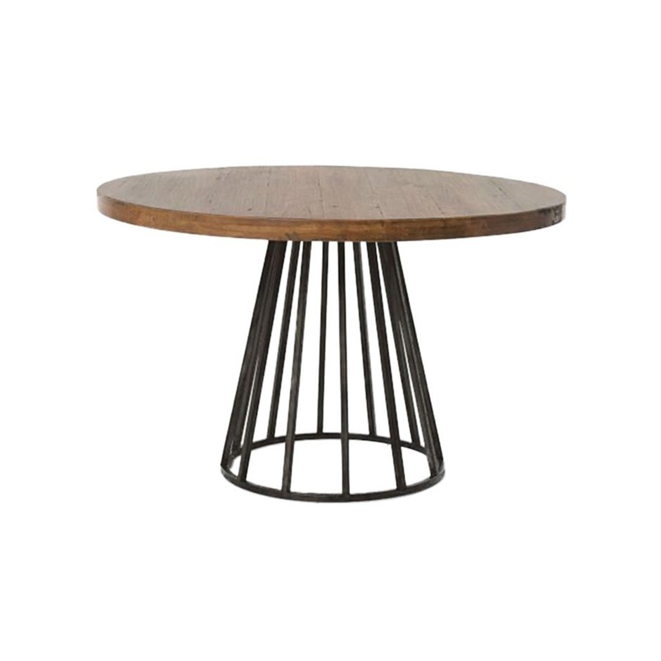 Стол Loft Wooden Round