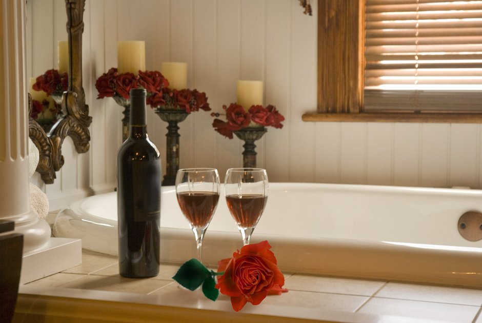 Романтический вечер в ванне