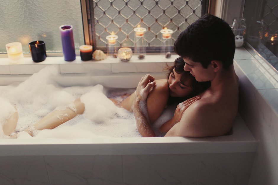 Романтика в ванне