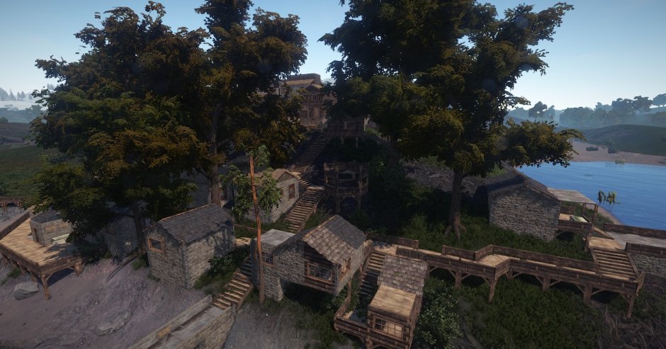 Лодочная деревня Rust
