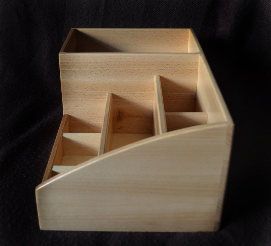 Ящик для косметики деревянный