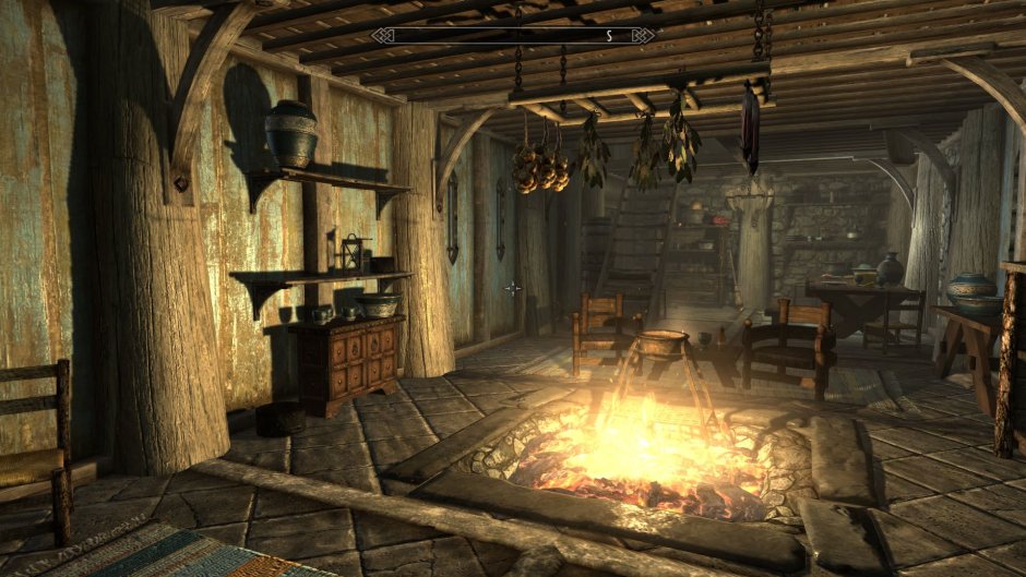 Skyrim интерьер