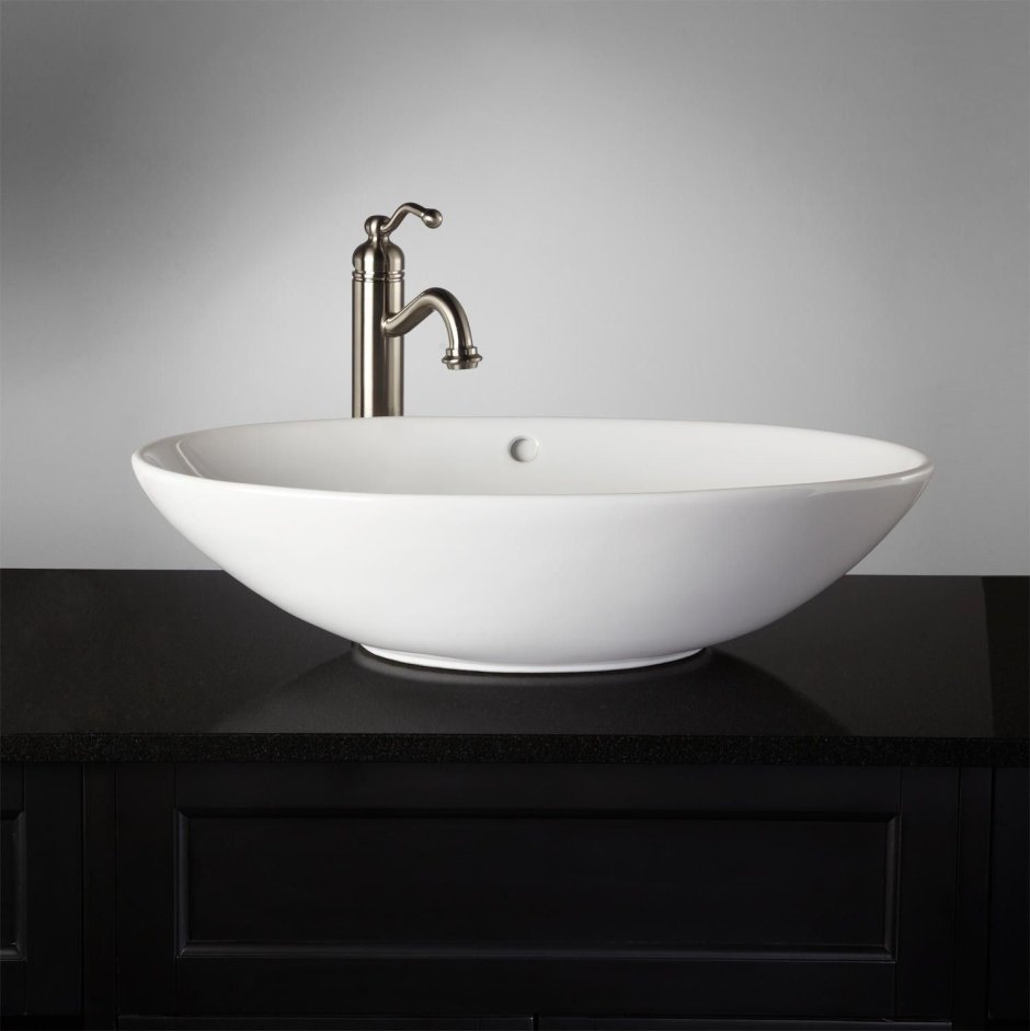 Valor Oval Porcelain Vessel Sink