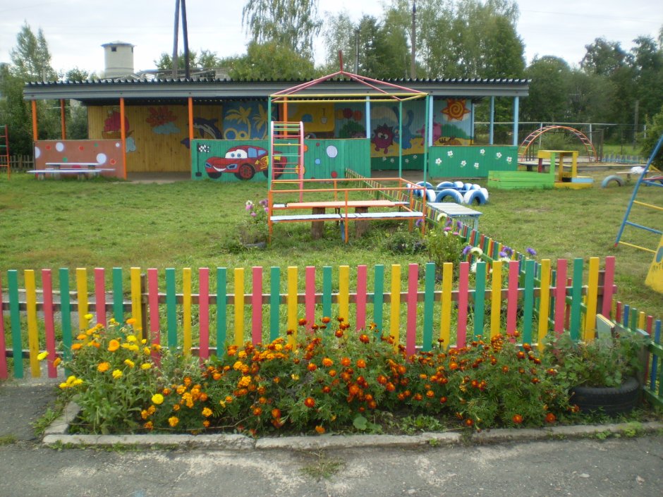 Сказочная площадка в детском саду