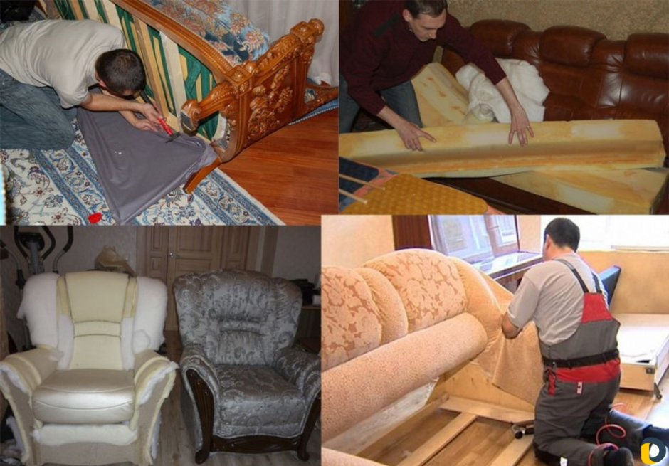 Обтяжка мягкой мебели
