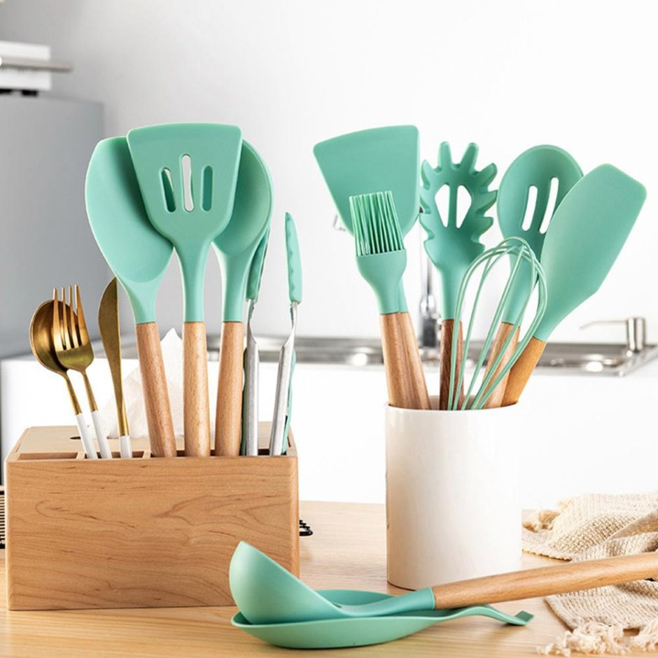 Кухонный набор 12 предметов Silicone Kitchen Set