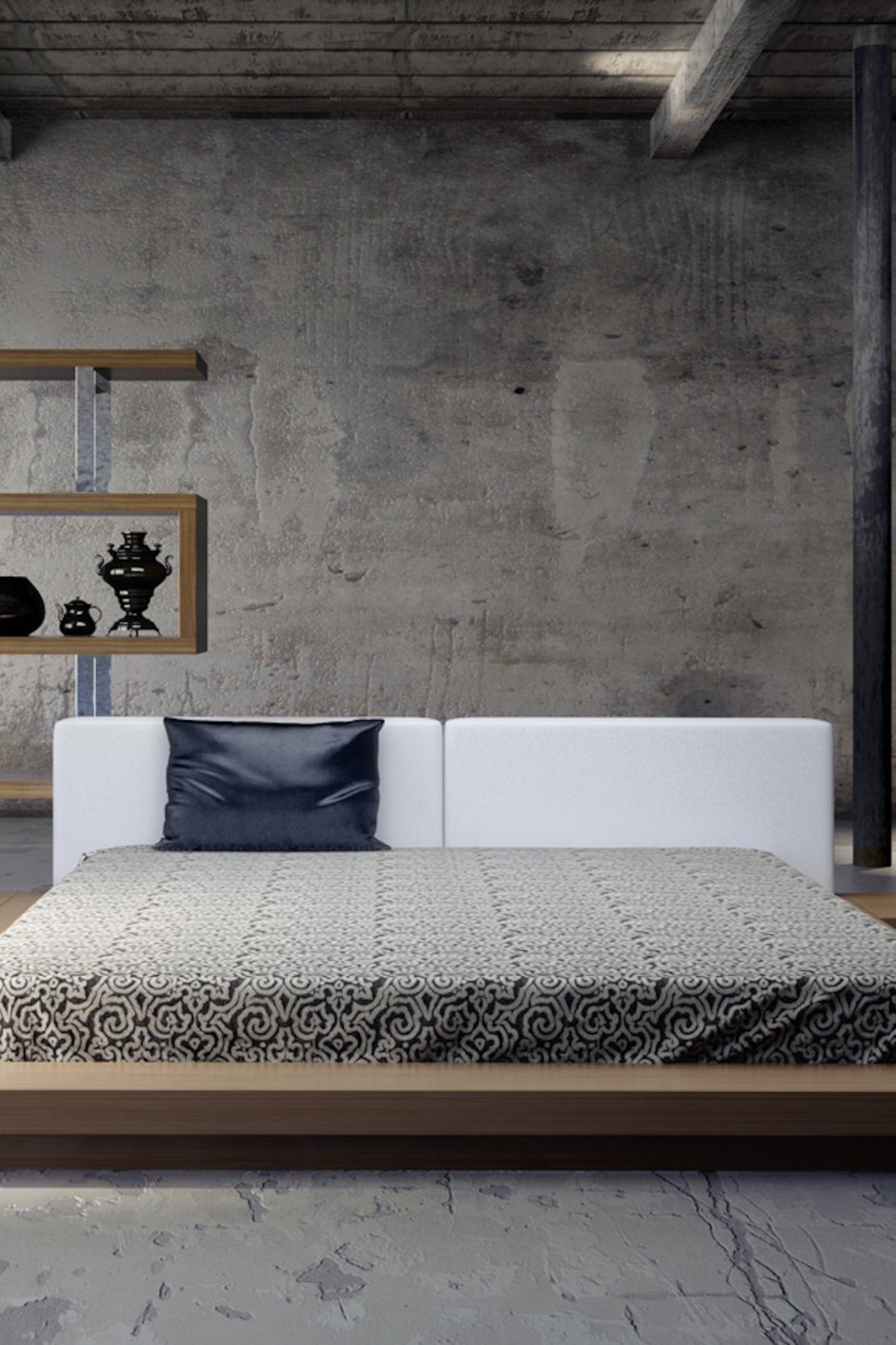 Каркас кровати в японском стиле