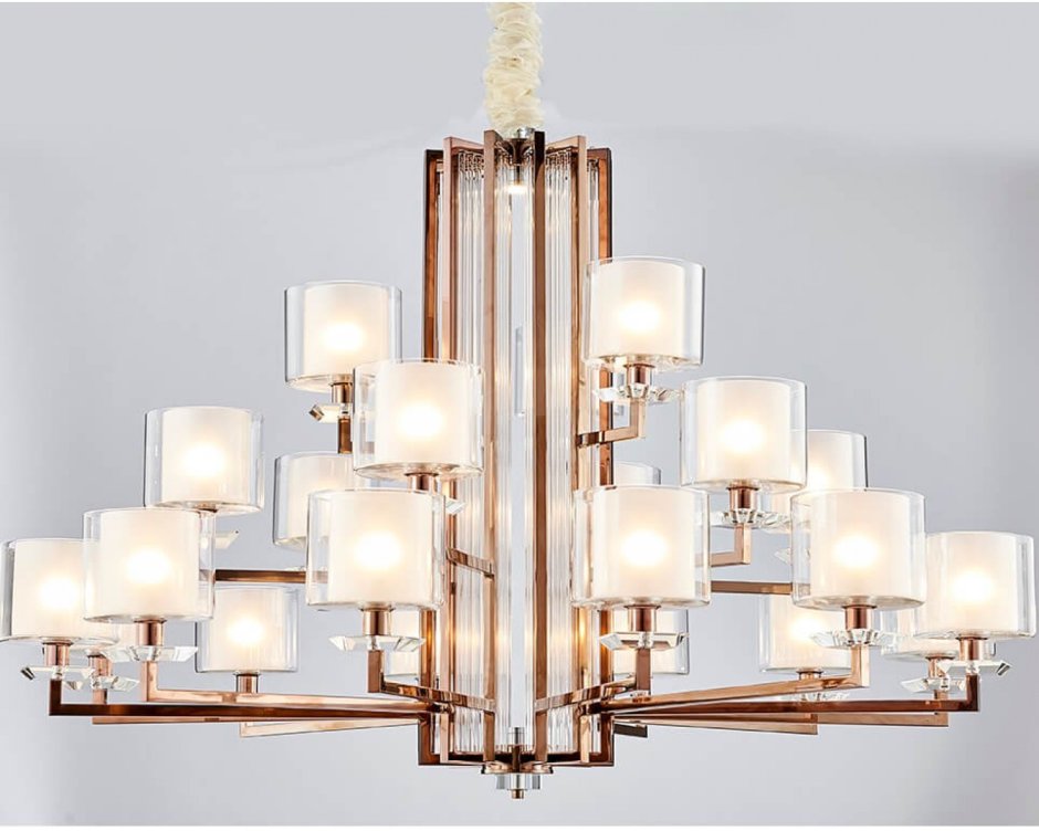 Люстра подвесная Newport 4412+6+3/c Black Nickel